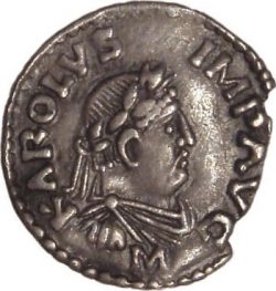 Charlemagne coin